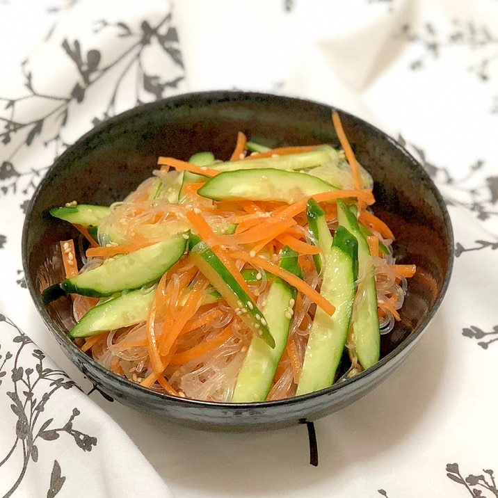 カンタン酢 で 春雨サラダ ♪